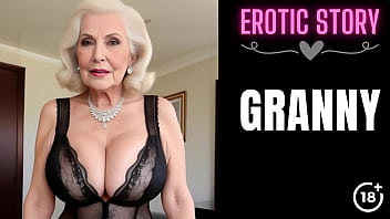 Older woman explores her wild side in part 1 of step grandma's erotic journey