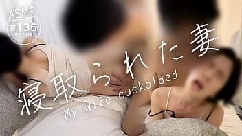 Amateur Japanese couple explores jealousy and anger sex in cuckold scenario